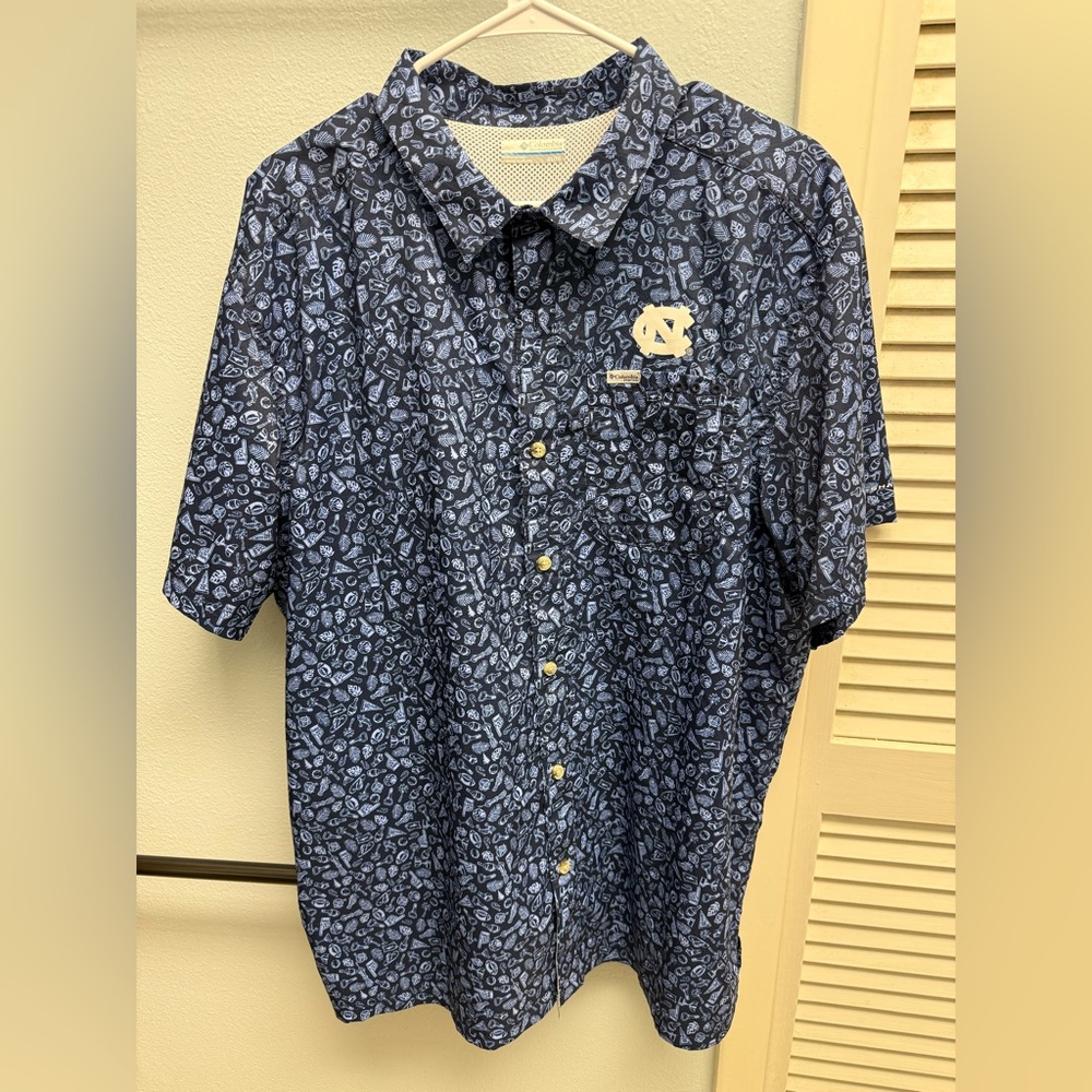 UNC Columbia Button Down Shirt